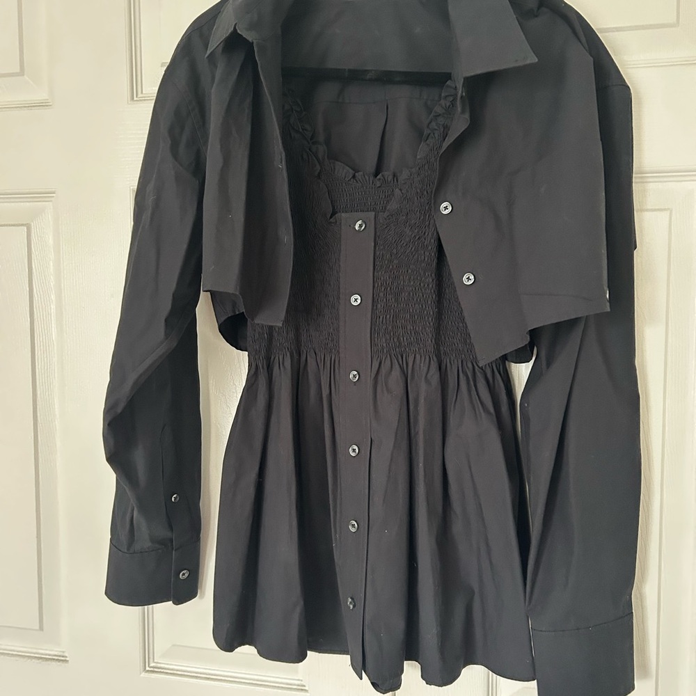 Alexander Wang Black Blouse